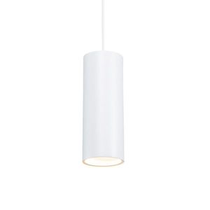 Designové závěsné svítidlo bílé - Tubo obraz