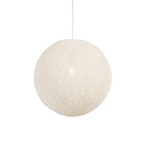 Rustikální závěsné svítidlo bílé 45 cm - Corda obraz