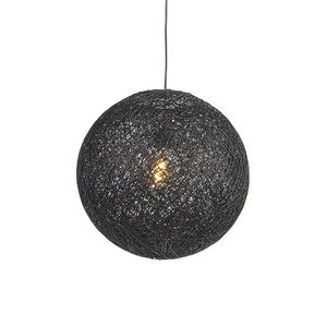 Závěsné svítidlo černé 45 cm - Corda obraz