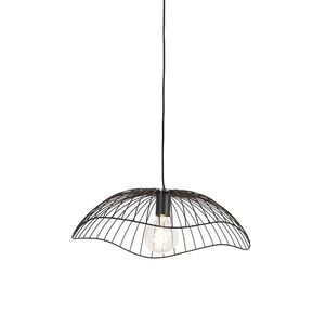 Designové závěsné svítidlo černé 50 cm - Pua obraz