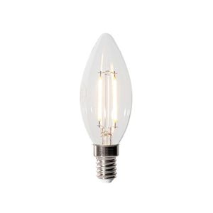 E14 stmívatelná LED žárovka B35 čirá 3W 250 lm 2200K obraz