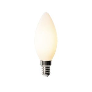 E14 stmívatelná LED žárovka B35 opál 4W 400 lm 2700K obraz