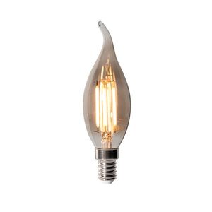 E14 stmívatelná LED žárovka BXS35 kouřová 4W 300 lm 2200K obraz