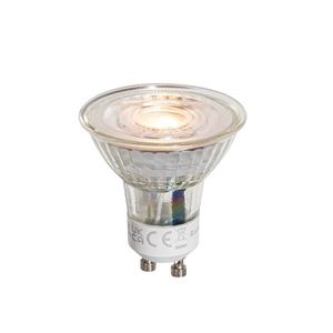 Čiré LED žárovky GU10 50mm 3W 250 lm 2200K obraz