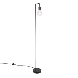 Moderní stojací lampa černá - Facil obraz