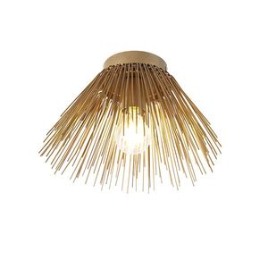 Stropní svítidlo Art Deco zlaté - Broom obraz