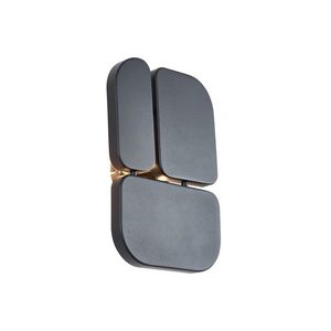 Designová nástěnná lampa černá 3-světla - Planes obraz