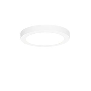 Zapuštěné nebo nástěnné bodové světlo bílé 18 cm vč. LED 3-stupňové stmívání do teplého - Trans obraz
