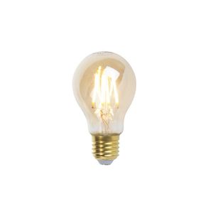 E27 Stmívatelná LED žárovka s vláknem A60 Goldline 5W 380lm 2200K obraz