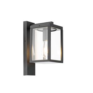 Chytrá venkovní nástěnná lampa černá IP44 vč. WiFi ST64 - Charlois obraz