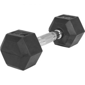 Gorilla Sports Šestihranná pogumovaná činka, 4 kg obraz