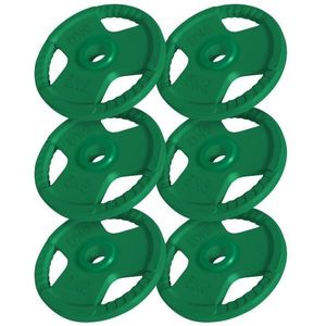 Gorilla Sport Sada litinových kotoučů, pogumované, 6 x 5 kg obraz