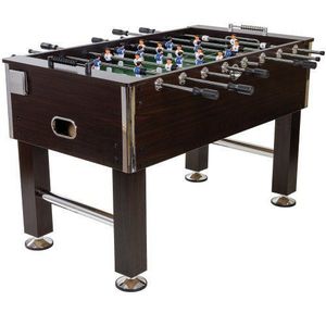 GamesPlanet® Profi stolní fotbálek Leeds, 140 x 73 x 87 cm, hnědý 7312 obraz