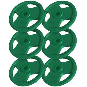 Gorilla Sports Sada litinových kotoučů, 6 x 5 kg obraz