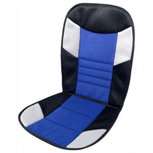 Compass Potah sedadla Tetris - 46 x 102 cm, černo/modrý obraz
