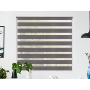 FEXI Roleta Den a noc, Nature Antracit, A 028, 150x30 cm obraz