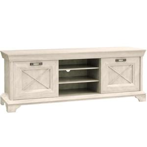 TV Stolek Kashmir 147, 4 cm Pina Bílá obraz