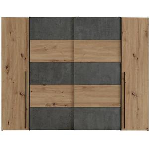Skříň Narago 5 270cm Dub Artisan/Beton obraz