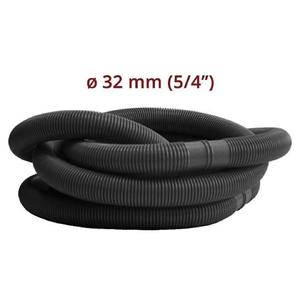Bazénová hadice ø 32 mm 5x1 m černá obraz