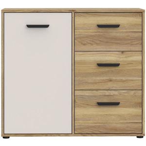 Komoda Mokkaro MOKK221L-M802 písek/dub mauvella obraz