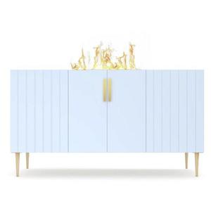 Elektrický krb Prins 500r Baby Blue obraz