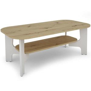 Konferenční stolek Palermo 110x55 artisan/bílá obraz