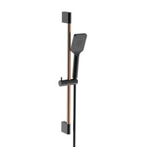 Sprchový set Royal 1F Black Rose Gold obraz