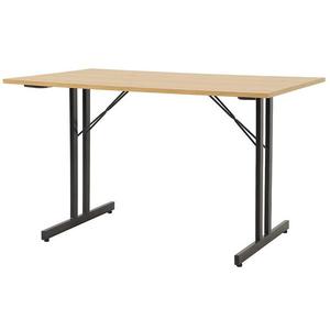 Skládací stůl Marius 9573 180 cm přírodní/černá obraz