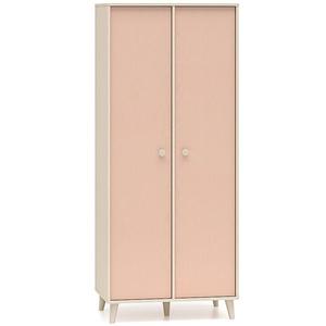 Skříň Mevel 02 pouštní písek/millenial pink obraz