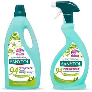 Sanytol DuopackDezinfekční univerzální čistič 500ml + SANYTOL na podlahu 1 l obraz