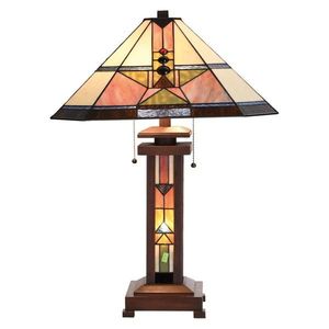 Stolní lampa Tiffany Egyptian - 42*60 cm 5LL-5781 obraz