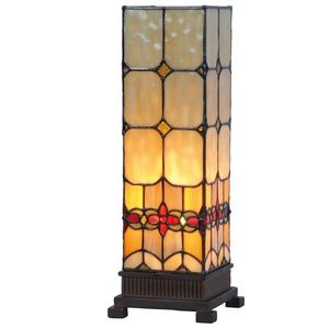 Stolní lampa Tiffany Oxford - 12.5*35 cm 1x E14 / Max 40W 5LL-9228 obraz