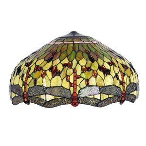 Stínidlo Tiffany Dragonfly green - Ø 51 cm 5LL-9200GR obraz
