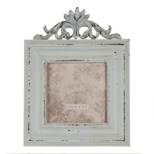 Fotorámeček s ornamenty ve vintage stylu - 16*2*21 cm / 10*10 cm 2F0818 obraz