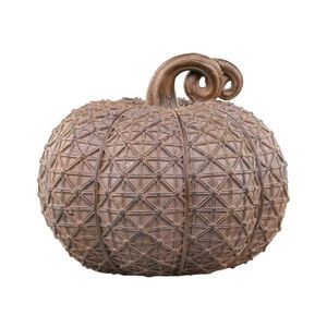 Hnědá latté dekorace dýně Pumpkin antique L - Ø 20*18 cm 39064920 (39649-20) obraz