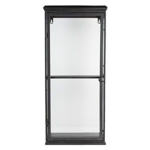 Černá kovová vitrína - 31*21*70 cm 50702 obraz
