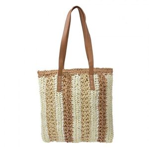 Béžová plážová taška kabelka Beach Bag - 36*2*40 cm JZBG0302 obraz