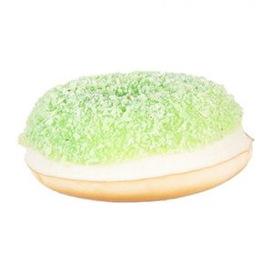 Dekorace umělý zelený donut s posypem Cookie - Ø 6*2 cm 65980GR obraz