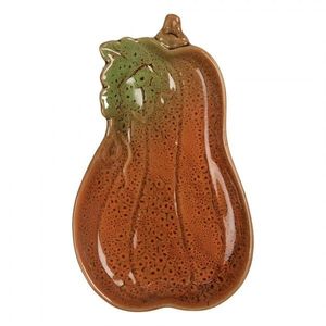 Dekorační keramický talířek ve tvaru dýně Retro Uniq - 17*10*2 cm 6CE2155 obraz