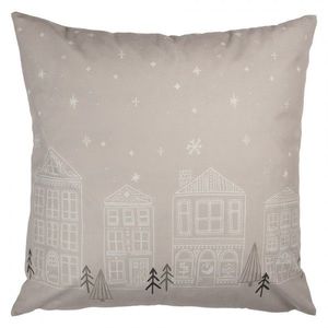 Béžový povlak na polštář Amsterdam Christmas - 45*45 cm KT021.408 obraz