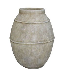Béžová antik dekorační terakotová váza Lourdes - Ø 52*72 cm 65098400 obraz