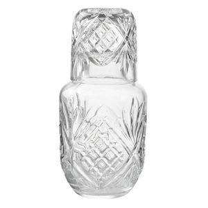 Skleněná karafa se skleničkou I - Ø 9*19 cm / 150 ml / 550 ml 6GL4721 obraz