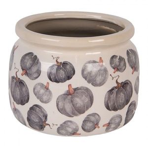 Keramický květináč s dýněmi Country Style Pumpkin L - Ø 20*15 cm 6CECSP0001L obraz