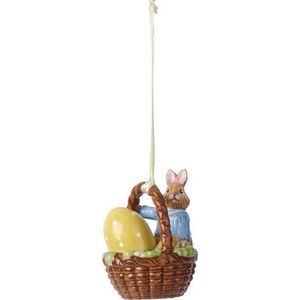 Villeroy & Boch Bunny Tales velikonoční závěsná dekorace, zajíček Max v košíčku 14-8662-6875 obraz