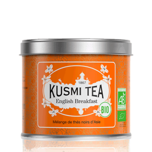 Kusmi Tea Sypaný černý čaj English Breakfast Bio, kovová dóza 100 g 21647A1070 obraz