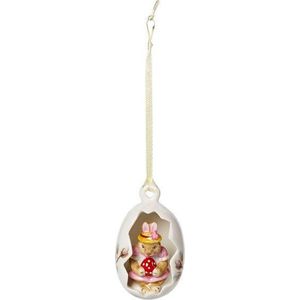 Villeroy & Boch Bunny Tales velikonoční závěsná dekorace, zaječice Anna ve vajíčku 14-8662-6877 obraz
