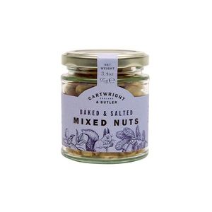 Cartwright & Butler Směs pečených solených oříšků, skleněná dóza, 95 g 4500 obraz