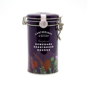 Cartwright & Butler Sušenky shortbread s třtinovým cukrem, kovová dóza, 200 g 5175 obraz