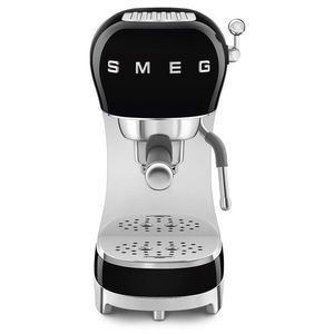 Smeg Pákový kávovar na espresso/cappucino ECF02, 50's Retro Style, černá ECF02BLEU obraz