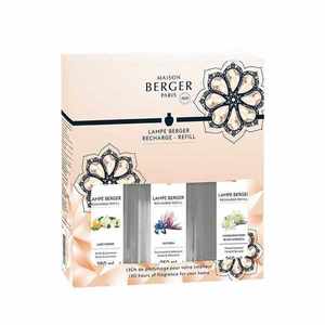 Maison Berger Paris Náplně do katalytických lamp: Lady Flower, Magnolie, Černá Angelika, 3x250 ml 24025 obraz